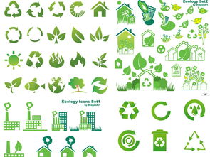 綠色環(huán)保圖標 有機生態(tài)食品標志的設計藝術(shù)與應用